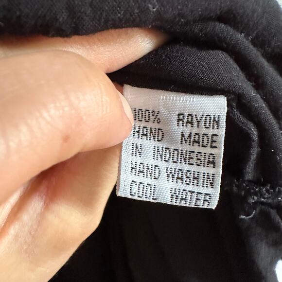 Cleobella Black Button Front Sundress - Picture 4 of 6